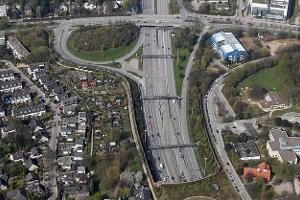 A7 und Elbtunnel für 54 Stunden dicht