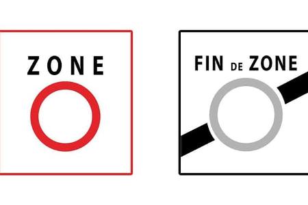 Umweltzone Verkehrsschild