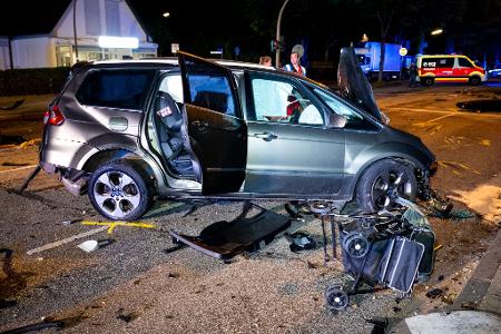 Bei dem Unfall in Hamburg-Billstedt wurde ein Zweijähriger tödlich verletzt. (Archivbild)