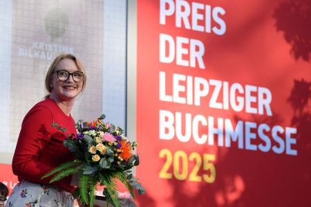 Bilkau gewinnt den Belletristik-Preis der Leipziger Buchmesse.