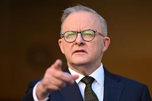 Premierminister Albanese hofft auf eine zweite Amtszeit. (Archivbild)