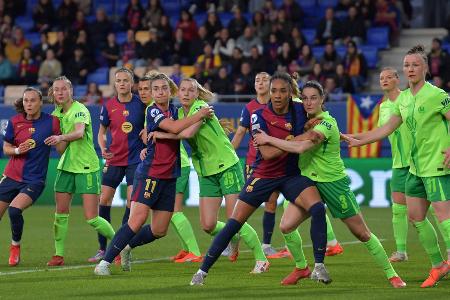 Wolfsburgs bittere Realität: Barca Wolfsburgs bittere Realität: Barca