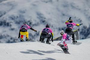 Snowboardcrosser verpassen WM-Medaillen