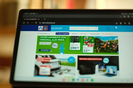Der Aldi-Onlineshop wurde 2021 gegründet.