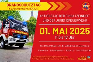 Brandschutztag der Einheit Drevenack am 1. Mai 2025