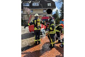 Zimmerbrand in Zeven