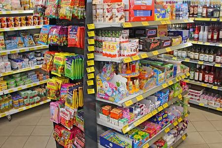 Einkaufen, SŸ§igkeiten, Snacks, GetrŠnke, Essen