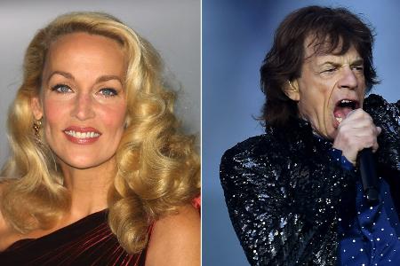 Mick Jagger und Jerry Hall