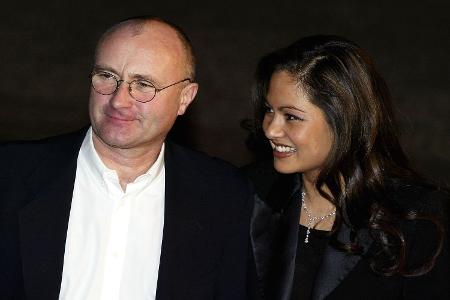 Phil Collins und Orianne Ceveyaily