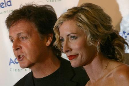 Paul McCartney und Heather Mills
