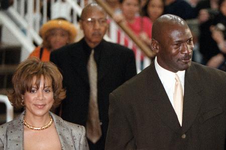 Michael Jordan und Juanita Vanoy
