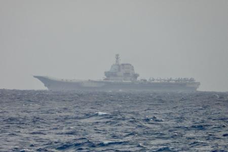 Taiwans Militär entdeckte den chinesischen Flugzeugträger 
