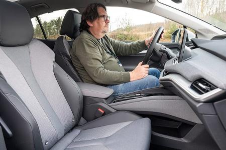 Heinrich Lingner im Skoda Enyaq 60 Coupé Facelift