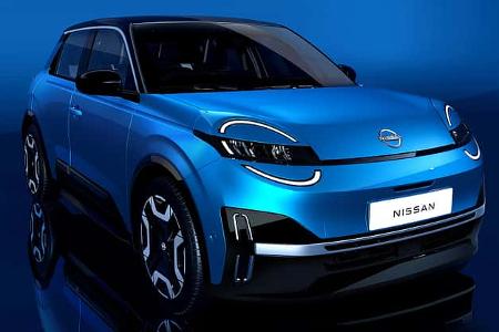 Nissan Micra neue Generation 2025 Elektro-Kleinwagen