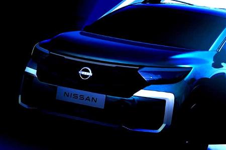Nissan neue Elektro-Modelle 2025 und später Teaser