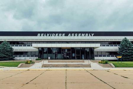 04/2025 Stellantis Jeep Werk Fabrik Belvidere Illinois
