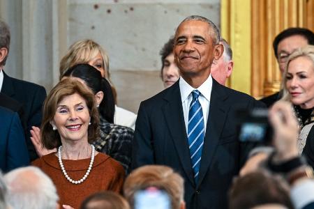 Barack Obama photobombt Familien-Schnappschuss in Washington Barack Obama photobombt Familien-Schnappschuss in Washington