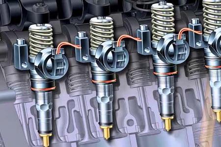 VW Motor Stirnrad
