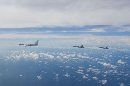 China setzte seine Militärübung um Taiwan fort. (Archivbild) 