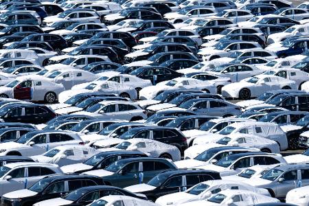 Autoexporte in die USA werden durch neue Zölle erschwert. (Archivbild) Autoexporte in die USA werden durch neue Zölle erschwert. (Archivbild)