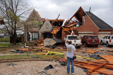 Das Ausmaß der Schäden der Tornados in gleich mehreren US-Bundesstaaten ist noch unklar. 