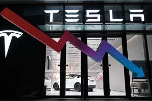 Tesla-Absatz weiter im freien Fall