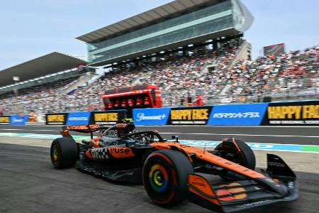 Norris im dritten Training knapp vor Piastri - Verstappen 5. Norris im dritten Training knapp vor Piastri - Verstappen 5.
