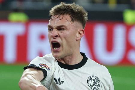 Gewinner: Joshua Kimmich - Kimmich galt lange als ein Gesicht des Niedergangs der Nationalelf. Nach den Spielen gegen Italien, bei denen er an allen fünf Toren beteiligt war, lässt sich aber festhalten: Der Bayern-Star ist zum absoluten Anführer aufgestiegen. Er lechzt danach, endlich auch im DFB-Trikot Titel zu gewinnen - eine Einstellung, die der Kapitän auf seine Mitspieler übertrug.