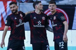 Fortuna wieder Fünfter: Kownacki lässt Düsseldorf hoffen
