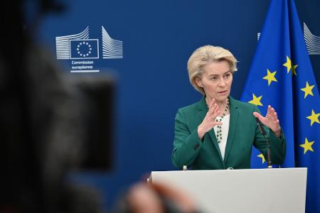 Ursula von der Leyen kündigte an, dass die EU den USA einen Freihandelsdeal für Industriegüter angeboten hat. (Archivbild) Ursula von der Leyen kündigte an, dass die EU den USA einen Freihandelsdeal für Industriegüter angeboten hat. (Archivbild)