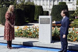 Dankbare Prinzessin: Amalia schenkt Madrid 7.500 Tulpen