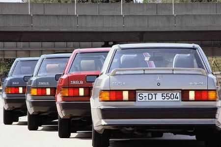 Mercedes W 201 190 E 2,3-16, 190 E, 190 D, 190