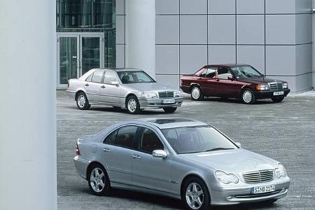 Mercedes W 203, W 202, W201