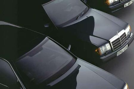 Mercedes S-Klasse W140, W 124, Kompakt-Klasse W 201