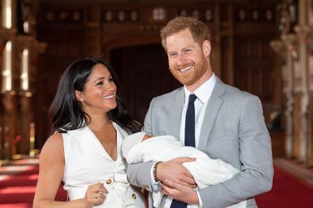 Prinz Archie wurde damals in Windsor präsentiert.(Archivbild)