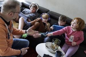 Leben mit zehn Geschwistern - "unfassbar bereichernd"