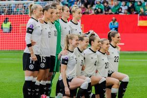 DFB-Frauen in Wien gegen Österreich