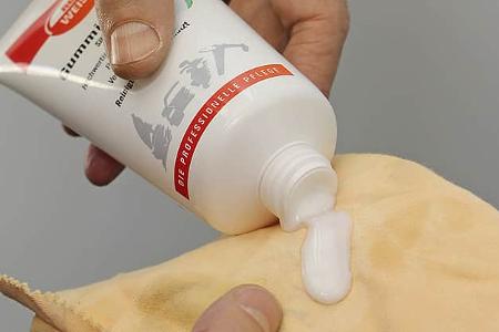 Reinigung und Pflege Gummidichtung