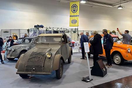Techno Classica 2024 Citroen-Straße TPV 2CV-Prototyp