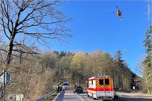 Vorfahrt missachtet - Biker verletzt