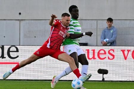 Dank Waldschmidt: Köln rettet Punkt in Fürth Dank Waldschmidt: Köln rettet Punkt in Fürth