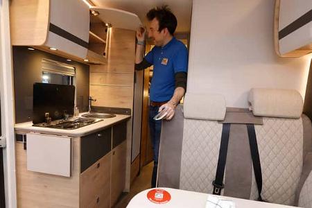 Dethleffs Globebus I6 Active (2025), Küche