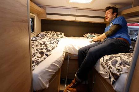 Dethleffs Globebus I6 Active (2025), Betten