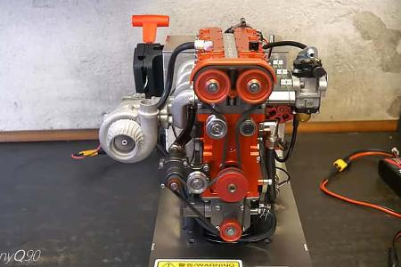 Enjomor GS-L4 Mini-Motor mit Turbo-Kit