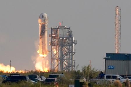Bis zu 3.600 Kilometer pro Stunde schnell wurde die Rakete am Montag. (Archivbild)