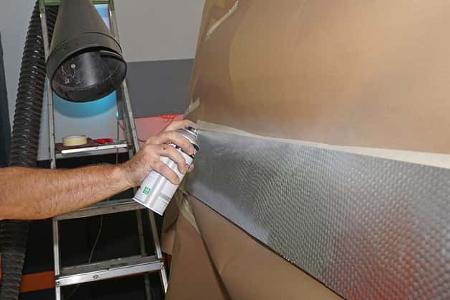 Wasserschaden am Caravan reparieren