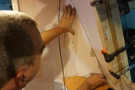 Wasserschaden am Caravan reparieren