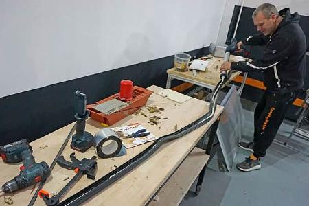 Wasserschaden am Caravan reparieren