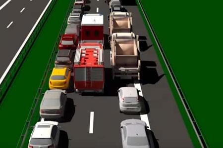 Rettungsgasse