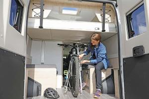 Mobile Basislager für den Radsport